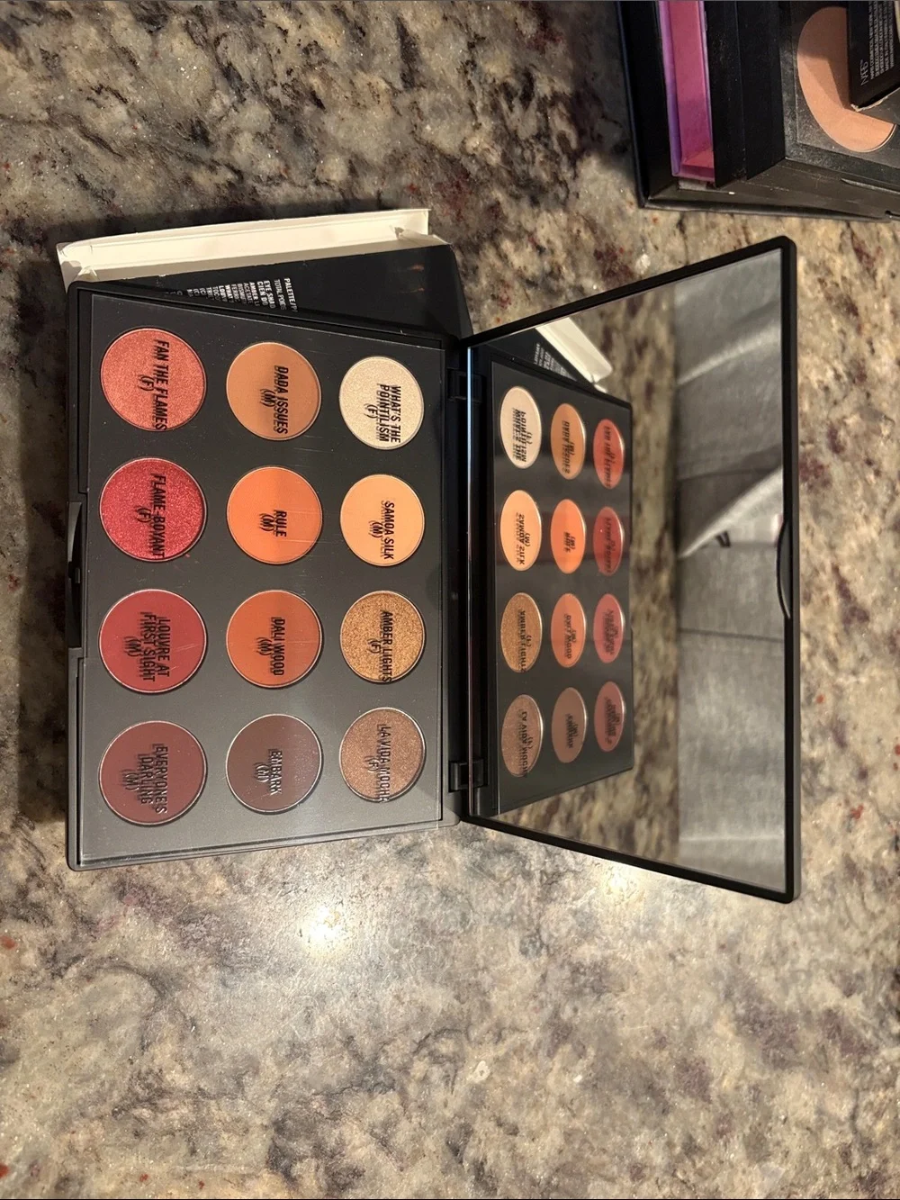 MAC Cosmetics Art Library Palette in Flame Boyant — Pink, Coral & Rust